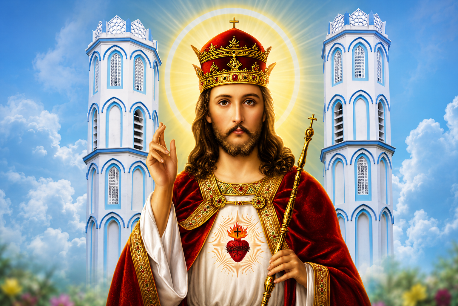 Christ the King crowned